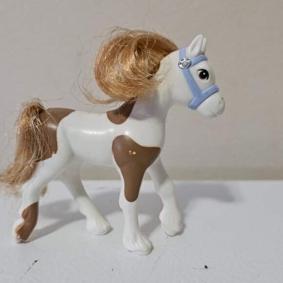 Vintage Littlest Pet Shop Zoo Shy Shetlands 1993 Kenner Playful Horse - Picture 1 of 5